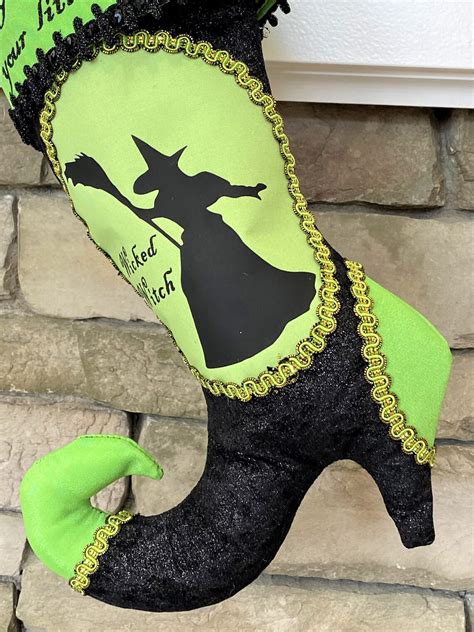 Sinister witch stockings The Wizard of Oz